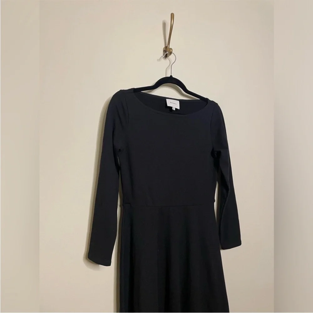 Reformation Wiley Knit Dress in Black - Picture 5 of 8